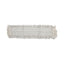 Disposable Dust Mop Head W/sewn Center Fringe, Cotton/synthetic, 36w X 5d, White