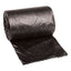 Low-density Waste Can Liners, 4 Gal, 0.35 Mil, 17" X 17", Black, 50 Bags/roll, 20 Rolls/carton