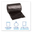 Low-density Waste Can Liners, 4 Gal, 0.35 Mil, 17" X 17", Black, 50 Bags/roll, 20 Rolls/carton