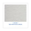 Light Duty Scour Pad, White, 6 X 9, White, 20/carton