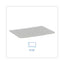 Light Duty Scour Pad, White, 6 X 9, White, 20/carton
