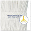 Cut-end Wet Mop Head, Cotton, White, #20, 12/carton