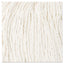 Cut-end Wet Mop Head, Rayon, No. 20, White, 12/carton