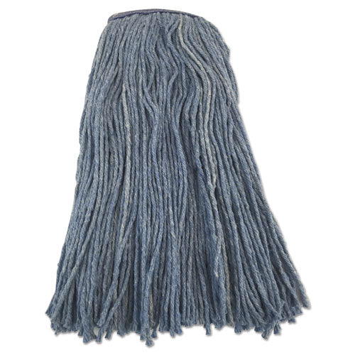 Cut-end Wet Mop Head, Rayon, No. 24, White, 12/carton
