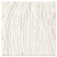 Cut-end Wet Mop Head, Rayon, No. 24, White, 12/carton