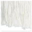 Cut-end Wet Mop Head, Rayon, No. 24, White, 12/carton