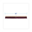 Floor Brush Head, 3.25" Maroon Stiff Polypropylene Bristles, 36" Brush
