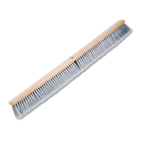 Floor Brush Head, 3" Black Polypropylene Bristles, 24" Brush