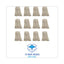Premium Cut-end Wet Mop Heads, Cotton, 16oz, White, 12/carton