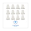 Premium Cut-end Wet Mop Heads, Rayon, 16oz, White, 12/carton