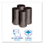 Low-density Waste Can Liners, 10 Gal, 0.35 Mil, 24" X 23", Black, 25 Bags/roll, 10 Rolls/carton