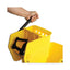 Pro-pac Side-squeeze Wringer/bucket Combo, 8.75 Gal, Yellow/silver