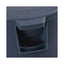 Lids For 32 Gal Waste Receptacle, Flat-top, Round, Plastic, Gray