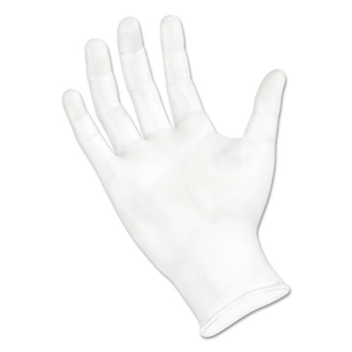 Exam Vinyl Gloves, Clear, Medium, 3 3/5 Mil, 100/box, 10 Boxes/carton