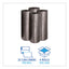 Low-density Waste Can Liners, 60 Gal, 0.65 Mil, 38" X 58", Black, 25 Bags/roll, 4 Rolls/carton
