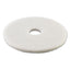 Polishing Floor Pads, 15" Diameter, White, 5/carton
