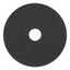 Stripping Floor Pads, 21" Diameter, Black, 5/carton