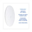 Polishing Floor Pads, 24" Diameter, White, 5/carton