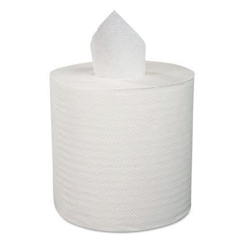 Center-pull Roll Towels, 2-ply, 10"w, White, 600/roll, 6/carton