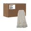 Pro Loop Web/tailband Wet Mop Head, Rayon, 24oz, White, 12/carton