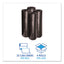 Low-density Waste Can Liners, 56 Gal, 0.6 Mil, 43" X 47", Black, 25 Bags/roll, 4 Rolls/carton