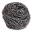 Stainless Steel Scrubber, Large Size, 2.5 X 2.75, Steel Gray, 12/carton