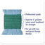 Super Loop Wet Mop Head, Cotton/synthetic Fiber, 5" Headband, Medium Size, Blue, 12/carton