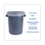 Low Density Repro Can Liners, 30 Gal, 0.62 Mil, 30" X 36", White, 10 Bags/roll, 20 Rolls/carton