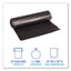 Low Density Repro Can Liners, 33 Gal, 1.2 Mil, 33" X 39", Black, 10 Bags/roll, 10 Rolls/carton