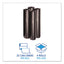 Low Density Repro Can Liners, 45 Gal, 1.2 Mil, 40" X 46", Black, 10 Bags/roll, 10 Rolls/carton
