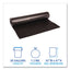 Low Density Repro Can Liners, 56 Gal, 1.2 Mil, 43" X 47", Black, 10 Bags/roll, 10 Rolls/carton