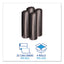 Low Density Repro Can Liners, 33 Gal, 1.6 Mil, 33" X 39", Black, 10 Bags/roll, 10 Rolls/carton