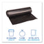 Low Density Repro Can Liners, 33 Gal, 1.6 Mil, 33" X 39", Black, 10 Bags/roll, 10 Rolls/carton
