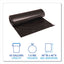 Low Density Repro Can Liners, 45 Gal, 1.6 Mil, 40" X 46", Black, 10 Bags/roll, 10 Rolls/carton