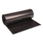 Low Density Repro Can Liners, 60 Gal, 2 Mil, 38" X 58", Black, 10 Bags/roll, 10 Rolls/carton