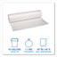 Low Density Repro Can Liners, 45 Gal, 1.1 Mil, 40" X 46", Clear, 10 Bags/roll, 10 Rolls/carton