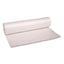 Low Density Repro Can Liners, 56 Gal, 1.1 Mil, 43" X 47", Clear, 10 Bags/roll, 10 Rolls/carton