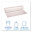 Low Density Repro Can Liners, 56 Gal, 1.1 Mil, 43" X 47", Clear, 10 Bags/roll, 10 Rolls/carton