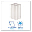 Low Density Repro Can Liners, 60 Gal, 1.1 Mil, 38" X 58", Clear, 10 Bags/roll, 10 Rolls/carton