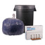 Low Density Repro Can Liners, 33 Gal, 1.4 Mil, 33" X 39", Clear, 10 Bags/roll, 10 Rolls/carton