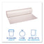 Low Density Repro Can Liners, 56 Gal, 1.4 Mil, 43" X 47", Clear, 10 Bags/roll, 10 Rolls/carton