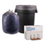 Low Density Repro Can Liners, 60 Gal, 1.75 Mil, 38" X 58", Clear, 10 Bags/roll, 10 Rolls/carton