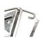 Quick Change Metal Head Mop Handle For No. 20 And Up Heads, 54" Wood Handle