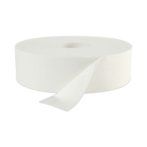 Jrt Bath Tissue, Jumbo, Septic Safe, 2-ply, White, 3.5" X 2,000 Ft, 6 Rolls/carton