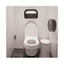 Jrt Bath Tissue, Jumbo, Septic Safe, 2-ply, White, 3.5" X 2,000 Ft, 6 Rolls/carton