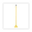 Quick Change Side-latch Plastic Mop Head Handle, 60" Aluminum Handle, Yellow