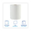 Hardwound Paper Towels, 1-ply, 8" X 600 Ft, White, 2" Core, 12 Rolls/carton