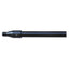 Fiberglass Broom Handle, Nylon Plastic Threaded End, 1" Dia X 60", Black