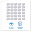 Dinner Napkin, 2-ply, 17 X 15, White, 100/pack, 30 Packs/carton