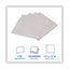 1/4-fold Lunch Napkins, 1-ply, 12" X 12", White, 6000/carton